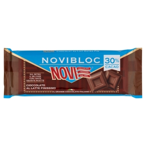 Novi Novibloc 30% Cacao Cioccolato al Latte Finissimo 150 g