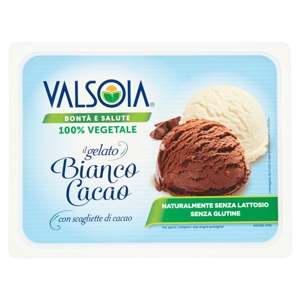 Valsoia Bontà e Salute Vaschetta Bianco Cacao 500 g