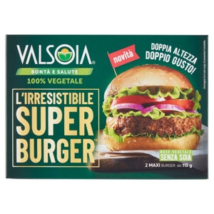Valsoia Bontà e Salute l'Irresistibile Super Burger 2 x 115 g