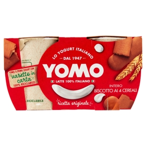 Yomo Intero Biscotto ai 4 Cereali 2 x 125 g