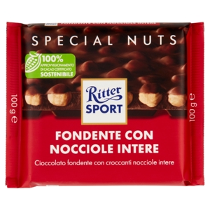 Ritter Sport Special Nuts Fondente con Nocciole Intere 100 g