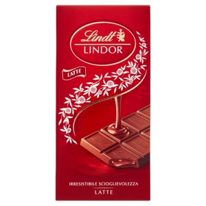 Lindt Lindor Tavoletta Cioccolato al latte 100 g
