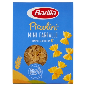 Barilla Pasta Piccolini Mini Farfalle 100% grano italiano 500 g
