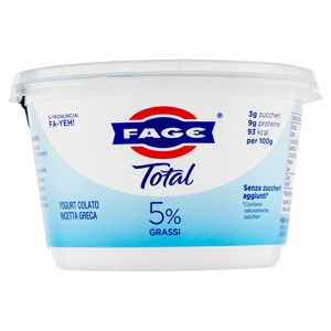 Fage Total 5% Grassi 450 g