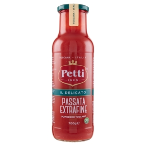 Petti "Il delicato" - passata di pomodoro extrafine - Pomodoro toscano - 700g