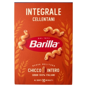 Barilla Pasta Integrale Cellentani 100% Grano Italiano 500 g