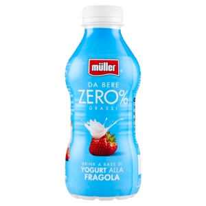 müller da Bere Zero% Grassi Drink a Base di Yogurt alla Fragola 500 g