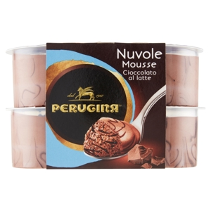 PERUGINA Nuvole Mousse Cioccolato al latte 4 x 60 g