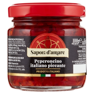 Sapori d'amare Peperoncino italiano piccante 100 g