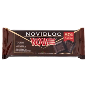 Novi Novibloc 50% Cacao Cioccolato Fondente Extra 500 g