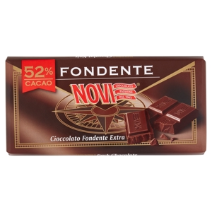 Novi Fondente 52% Cacao Cioccolato Fondente Extra 100 g