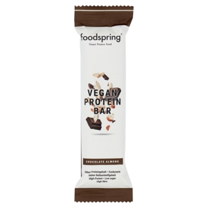 foodspring Vegan Protein Bar Chocolate Almond 60 g
