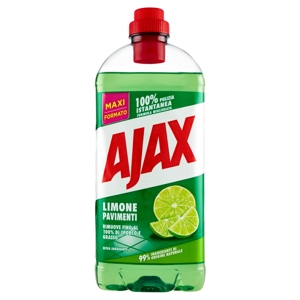 Ajax detersivo pavimenti Limone ultra sgrassante 1,25L 