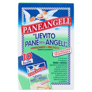 PANEANGELI "Lievito Pane degli Angeli" Vaniglinato per Dolci 10 x 16 g