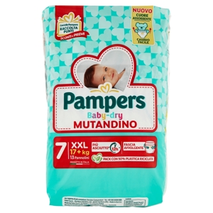 Pampers Baby-dry Mutandino XXL 13 pz