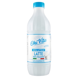 Ohi Vita Senza Lattosio Latte 100% Italiano 1 Litro