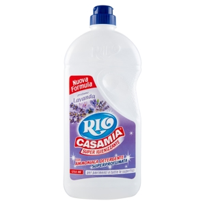 Rio Casamia Super Igienizzante con Ammoniaca Detergente Superprofumata profumo Lavanda 1250 ml