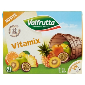 Valfrutta Vitamix Brik 3 x 200 ml