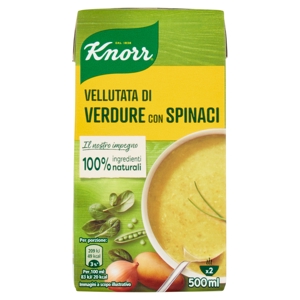 Knorr Vellutata di Verdure con Spinaci 500 ml
