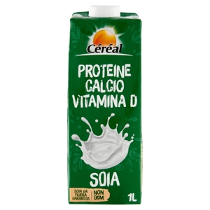 Céréal Soia drink con proteine, calcio e vitamina D, bevanda vegetale senza lattosio - 1 L