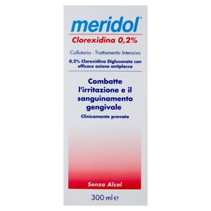 meridol collutorio Protezione Gengive con clorexidina 0,2% 300 ml