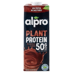 ALPRO Protein 50g Bevanda Vegetale Proteica alla Soia Gusto Cioccolato 1 Litro