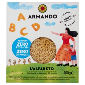 Armando Metodo* Zero Pesticidi - Zero Glyphosate l'Alfabeto 400 g