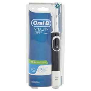 Oral-B Power Spazzolino Elettrico Vitality Timer CrossAction Nero