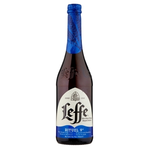 LEFFE RITUEL 9° Birra bionda belga d'abbazia doppio malto bottiglia 75cl