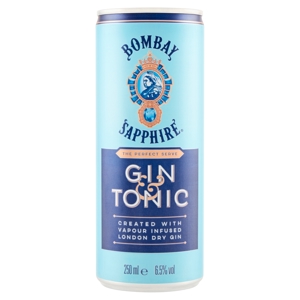 Bombay Sapphire Gin & Tonic 250 ml