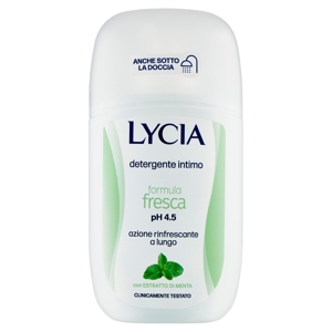 Lycia detergente intimo formula fresca pH 4.5 con Estratto di Menta 200 ml