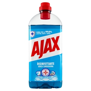 Ajax detersivo pavimenti Disinfettante multisuperficie senza candeggina 1,25 L