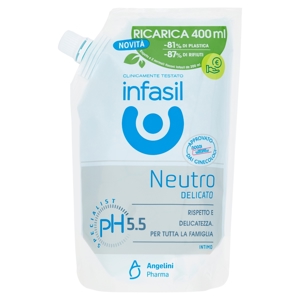 infasil pH Specialist 5.5 Intimo Neutro Delicato Ricarica 400 ml