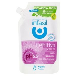 infasil pH Specialist 5.5 Intimo Lenitivo Sollievo Ricarica 400 ml