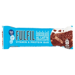 Fulfil Vitamin & Protein Bar Gusto Cioccolato al Latte Croccante 55 g