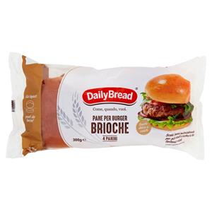 Daily Bread Pane per Burger Brioche Panini 300 g