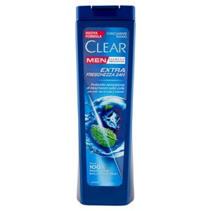 Clear Men Shampoo Antiforfora Extra Freschezza 24H 225 ml