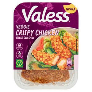 Valess Veggie Crispy Chicken Sticks con Chili 160 g
