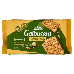 Galbusera Protein-G Cracker con farine di legumi, semi di sesamo e lino 7 x 40 g