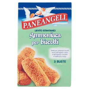 Paneangeli Lievito Istantaneo Ammoniaca Per Biscotti 3 X 9 G