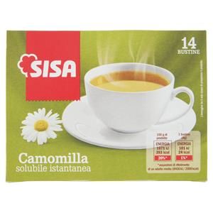 Sisa Camomilla Solubile Istantanea 14 Bustine 84 G