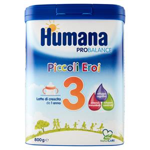 Humana Probalance Piccoli Eroi 3 Latte Di Crescita 800 G