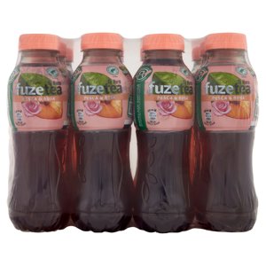 Fuze Tea, Tè Nero Pesca Con Una Nota Di Rosa Pet 12 X 400ml