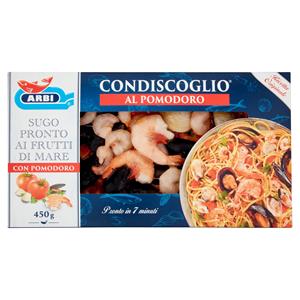 Arbi Condiscoglio Al Pomodoro Sugo Pronto Ai Frutti Di Mare 450 G