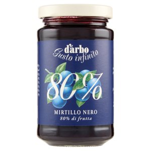 Darbo Crema Di Frutta 80% Mirtilli Neri 250g