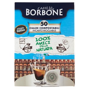 Caffè Borbone Miscela Decisa Cialde Compostabili 50 X 7,2 G