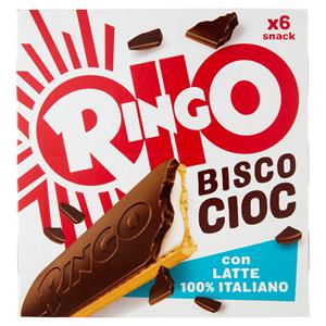 Ringo Snack Biscocioc Con Latte Italiano 6 Porzioni 162g