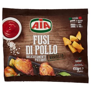 Aia Fusi Di Pollo Arrosto Delicatamente Piccanti Surgelato 450 G