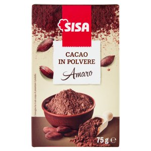 Sisa Cacao In Polvere Amaro 75 G