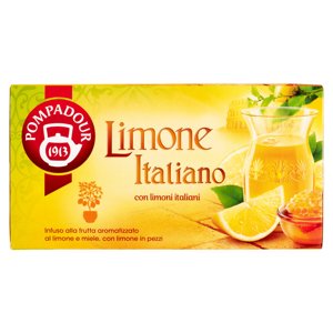 Pompadour Limone Italiano Con Limoni Italiani 20 X 2,5 G